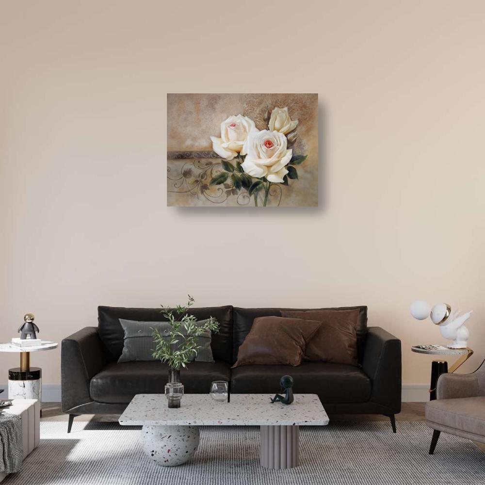 Buy White Roses by Community Artists Group@ Rs. 7290. Code:52Flower35 ...