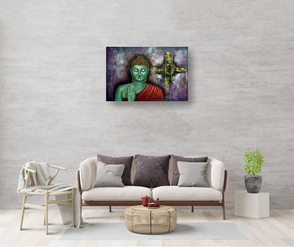 Buy Divine Light 1 by Community Artists Group@ Rs. 6990. Code:RAJEAR81